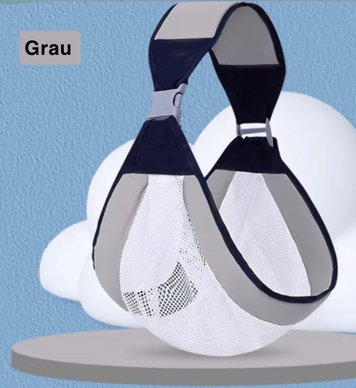 Verstellbare Babytrage mit Hüftsitz